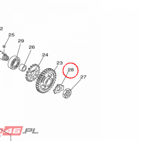 YAMAHA - sruba spec. nr: 902151800100