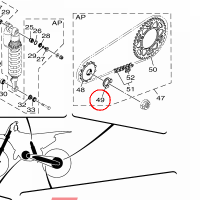 YAMAHA - sruba spec. nr: 902152000300