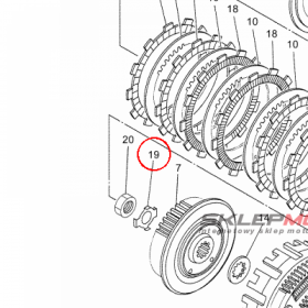 YAMAHA - sruba spec. nr: 9021520X0100