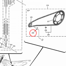 YAMAHA - sruba spec. nr: 902152100300