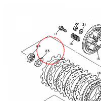 YAMAHA - sruba spec. nr: 902152224400