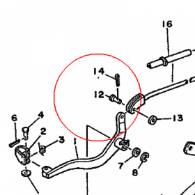 YAMAHA - WALEK LOZYSKA nr: 902400604000