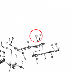 YAMAHA - WALEK LOZYSKA nr: 902400610300