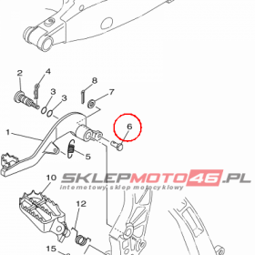 YAMAHA - WALEK LOZYSKA nr: 902400812000