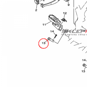 YAMAHA - WALEK LOZYSKA nr: 902401010100