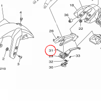 YAMAHA - PIN nr: 902490300200