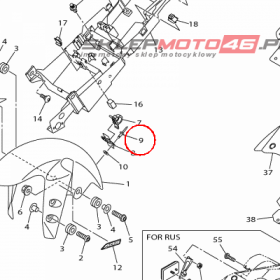 YAMAHA - ZATRZASK nr: 902673210300