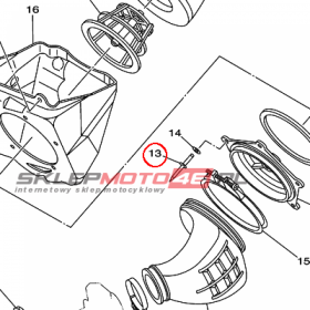 YAMAHA - ZATRZASK nr: 902674813800