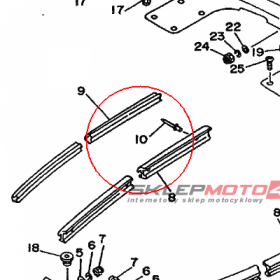 YAMAHA - ZATRZASK nr: 902674893200