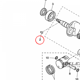 YAMAHA - WALEK LOZYSKA nr: 902800301700