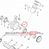 YAMAHA - KLIN nr: 902820480600