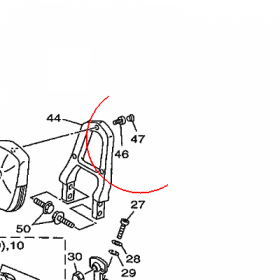 YAMAHA - WENTYL nr: 903380616200