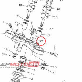 YAMAHA - WENTYL nr: 903380680900
