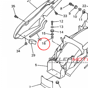 YAMAHA - WENTYL nr: 903380822600