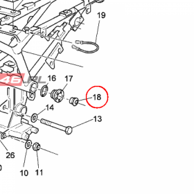 YAMAHA - WENTYL nr: 903381111100
