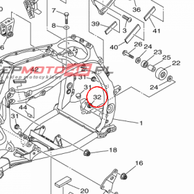 YAMAHA - WENTYL nr: 903381600700