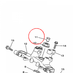 YAMAHA - WENTYL nr: 903381614800