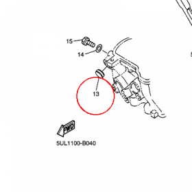 YAMAHA - WENTYL nr: 903381800400