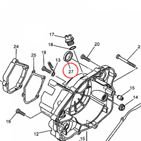 YAMAHA - WENTYL nr: 903383009600