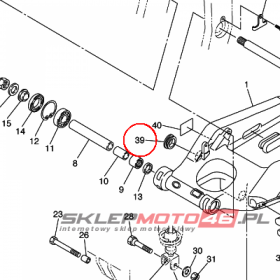 YAMAHA - WENTYL nr: 903383026700