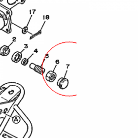 YAMAHA - WENTYL nr: 903383406900
