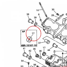 YAMAHA - WENTYL nr: 903384822900