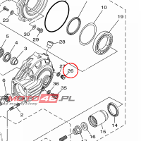 YAMAHA - SRUBA nr: 903401400200