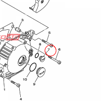 YAMAHA - SRUBA nr: 903401406800
