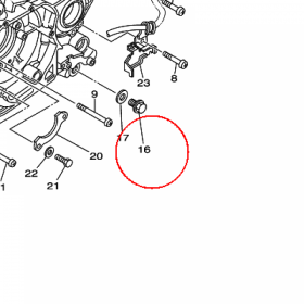 YAMAHA - SRUBA nr: 903401413200
