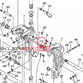 YAMAHA - tulejka nr: 9038625M3100