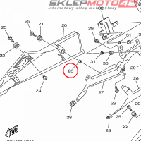 YAMAHA - tulejka nr: 903870605700