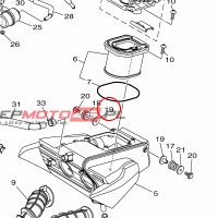 YAMAHA - tulejka nr: 903870630000