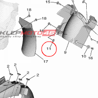 YAMAHA - tulejka nr: 903870704500