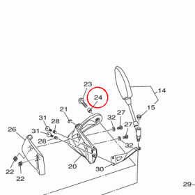 YAMAHA - tulejka nr: 903870811400