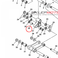 YAMAHA - COLLAR nr: 903871012A00