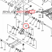 YAMAHA - tulejka nr: 903871204300