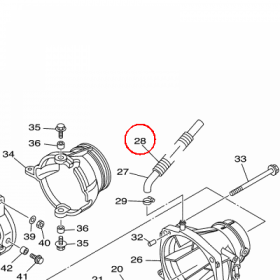 YAMAHA - TUBE nr: 904471901500