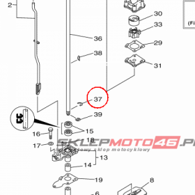 YAMAHA - SPREZ. ZACISKOWA nr: 9046709M0500