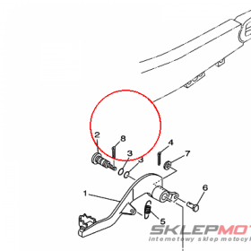 YAMAHA - zapinka nr: 904681619100