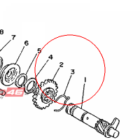 YAMAHA - zapinka nr: 904682604800