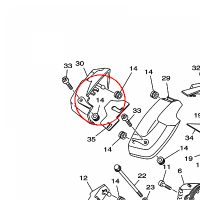 YAMAHA - tulejka nr: 904801000300