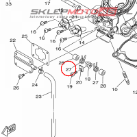 YAMAHA - sruba nr: 905081613400
