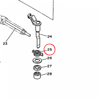 YAMAHA - sruba nr: 905081876500