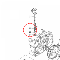 YAMAHA - sruba nr: 9050820X0400