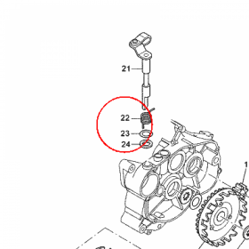 YAMAHA - sruba nr: 9050820X0400