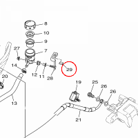 YAMAHA - DAMPER, PLATE nr: 905200200500