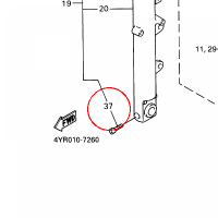 YAMAHA - SRUBA nr: 913140804000