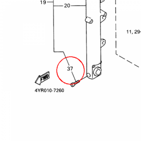 YAMAHA - SRUBA nr: 913140804000