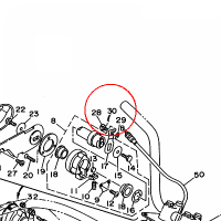 YAMAHA - WALEK LOZYSKA nr: 914902001500