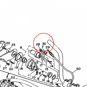 YAMAHA - WALEK LOZYSKA nr: 914902001500